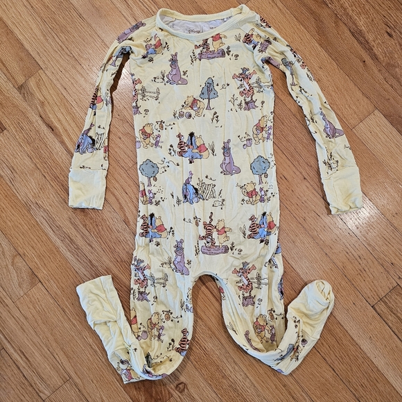 Little Sleepies Pooh Crescent Zippy - Picture 2 of 3